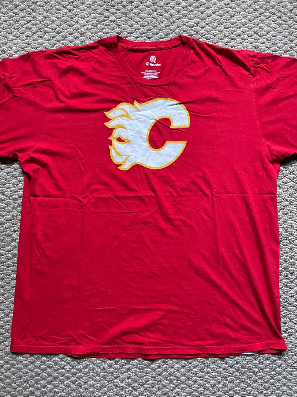 Calgary Flames classic logo t shirt